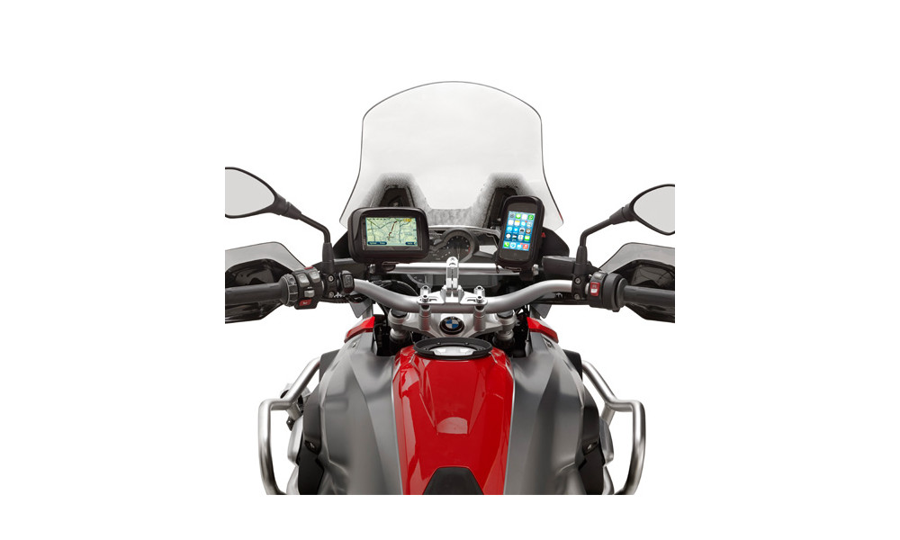 SUPPORTO UNIVERSALE DA MANUBRIO IN ALLUMINIO PER GPS/SMARTPHONE KAPPA MOTO