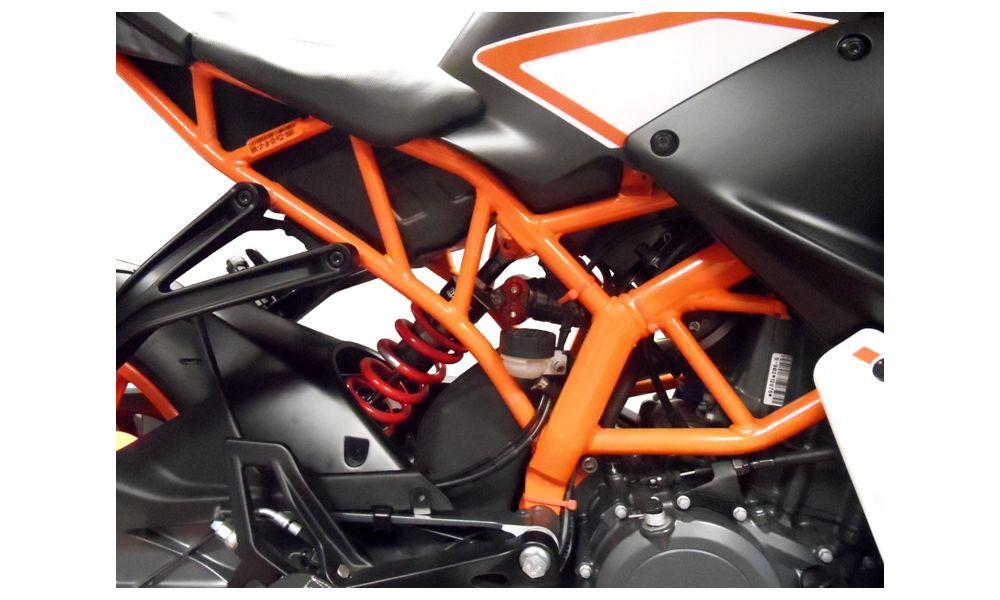 Bitubo Mono Amortisseur ressort rouge manual preload pour KTM RC 390 ABS