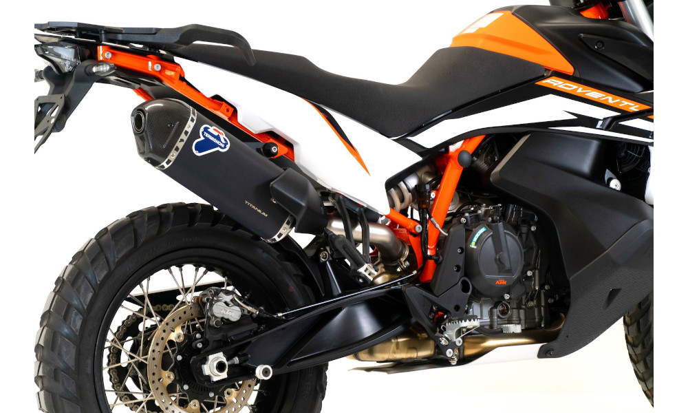 Silencer black approved Termignoni for KTM Adventure 790/890