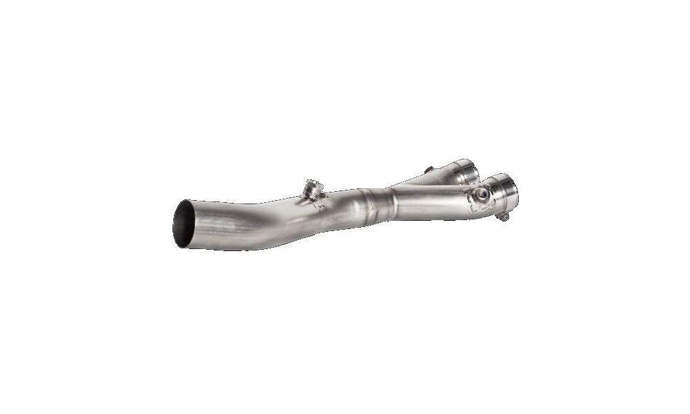 AKRAPOVIC LINK PIPE WITHOUT CATALYST TITANIUM YAMAHA MT-10