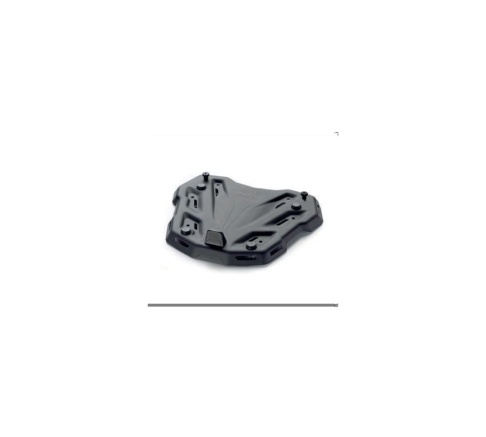 GIVI BLACK ALUMINIUM MONOKEY RACK SATIN FINISH