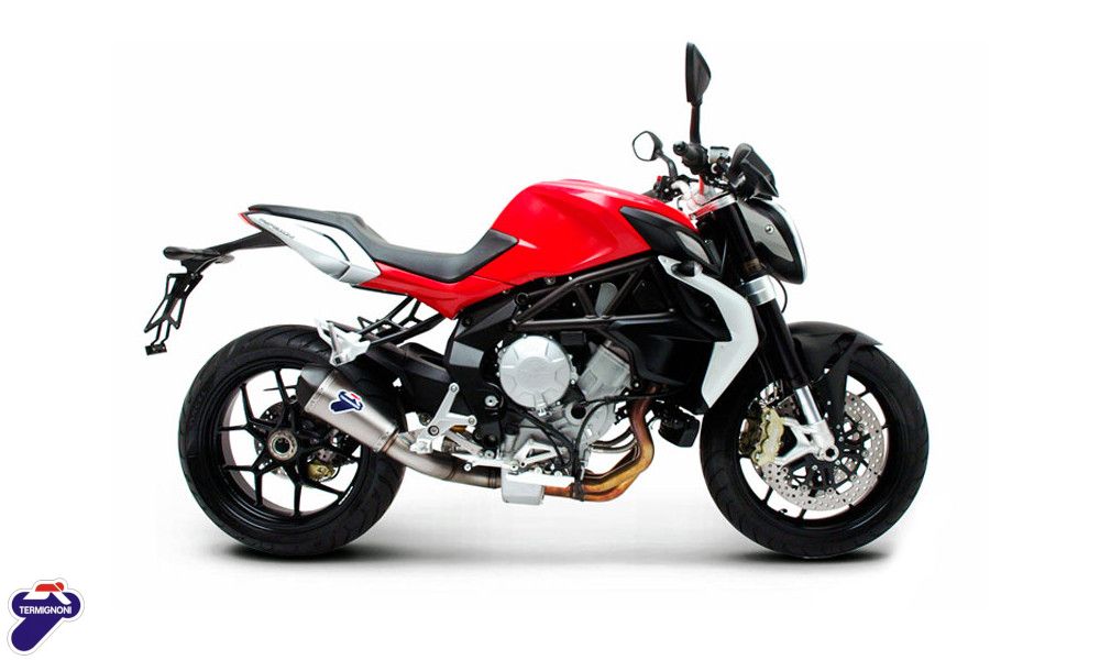 Silencer Termignoni approved Relevance titanium MV Agusta Brutale 