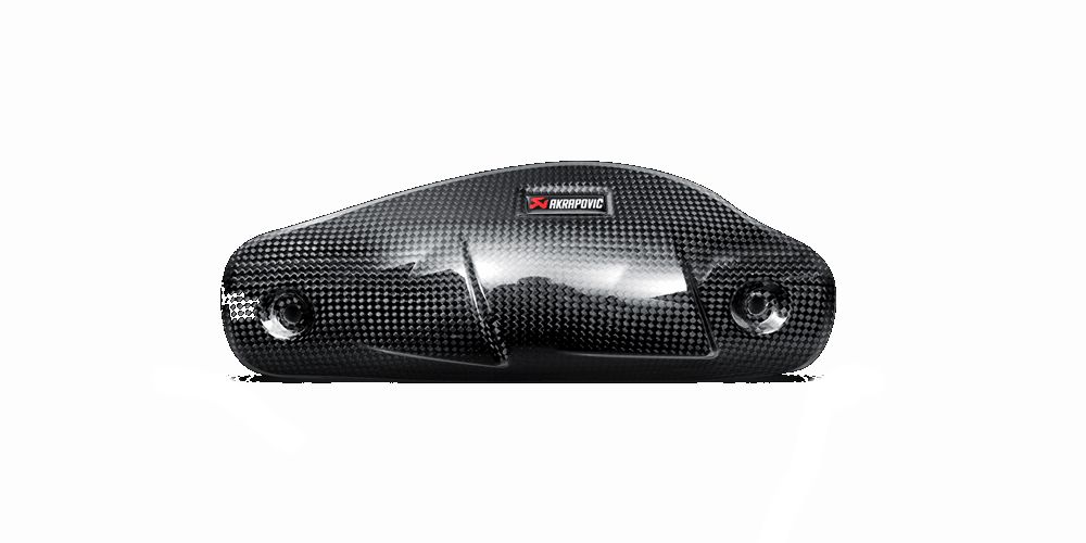 AKRAPOVIC ESCUDO TÉRMICO CARBONO PARA DUCATI HYPERMOTARD HYPERSTRADA