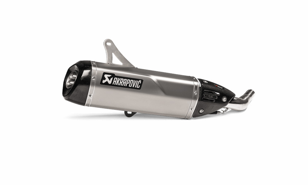 Akrapovic Carbon Pare chaleur optionnel pour Vespa GTS 125/250/300, GTV 250/300