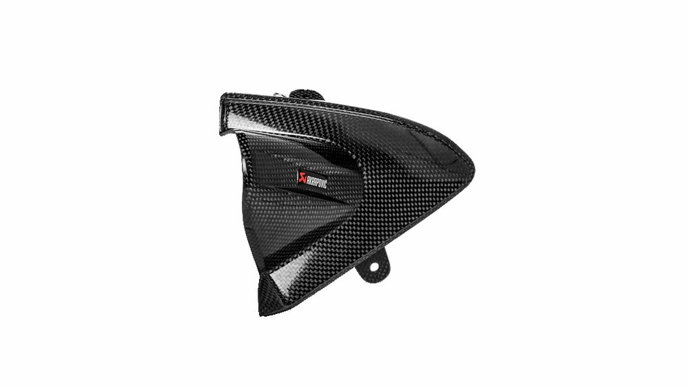 Akrapovic Protector térmico opcional de Carbono para Yamaha MT-03