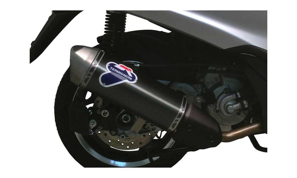 Silencer Termignoni Relevance carbon look for Aprilia SR MAX 125/300