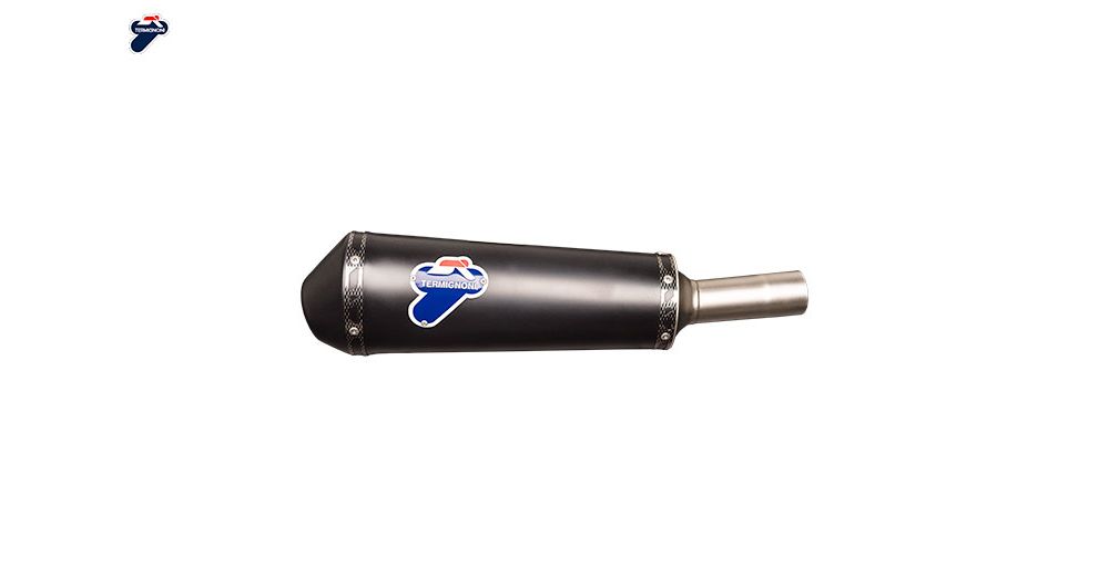 Termignoni Silencer racing in stainless steel black Piaggio Vespa 250/300 