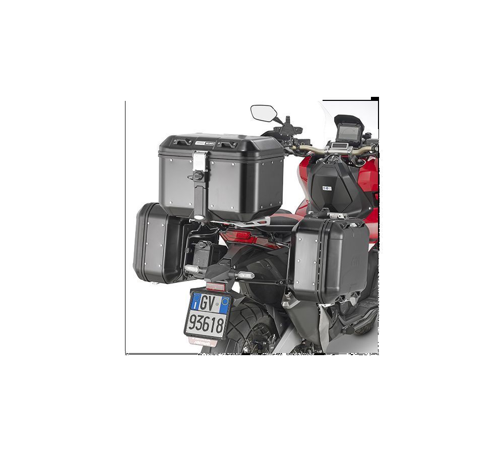 Givi Portamaletas para maletas Monokey se monta en soporte Givi 1156FZ para Honda X-Adv 750