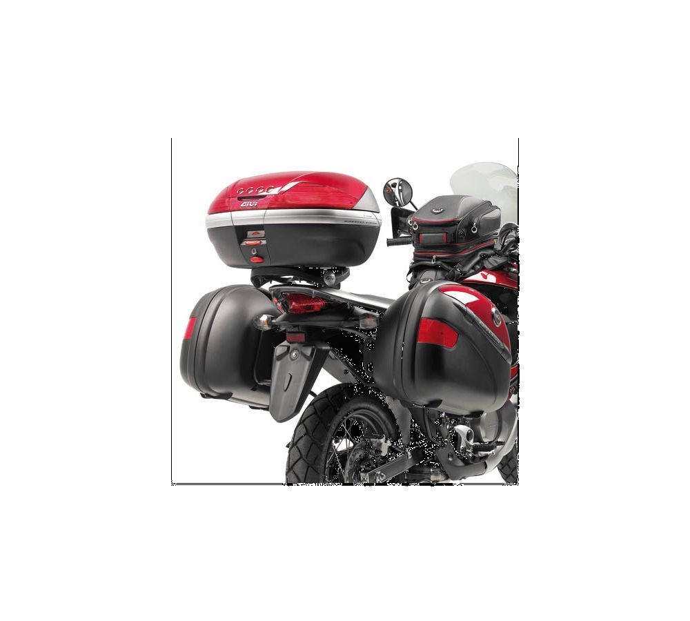 Portavaligie laterale Givi per Honda Transalp XL 700 v