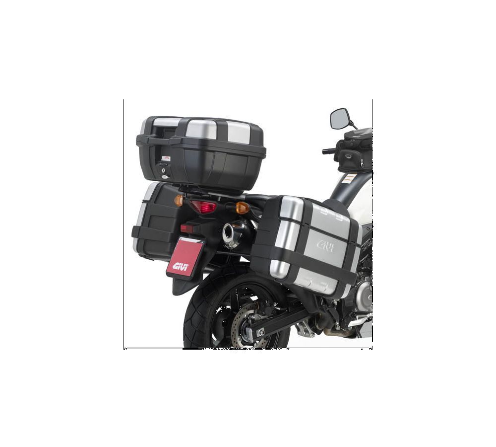 Portavaligie laterale Givi per Monokey side case Suzuki dl V-Strom 650 l2