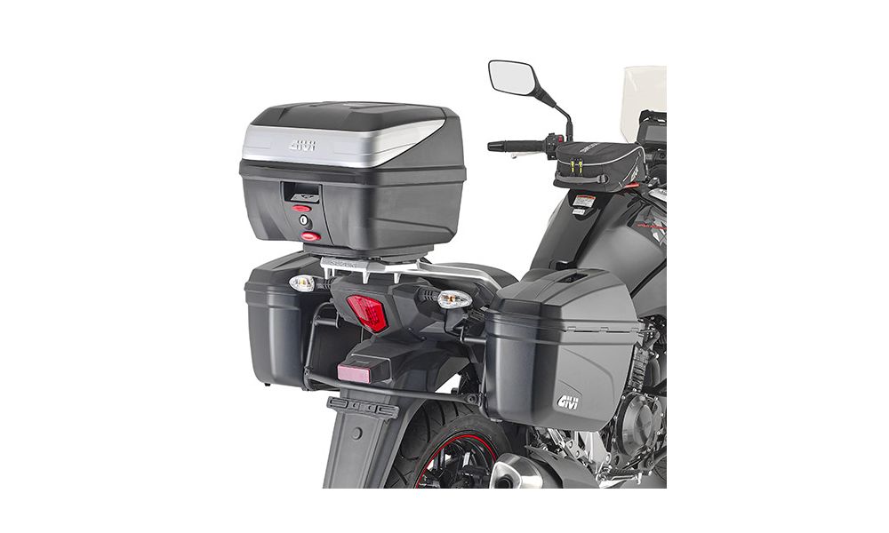 Givi Portamaletas lateral para maletas Monokey, RETRO FIT para Suzuki V-Strom 250