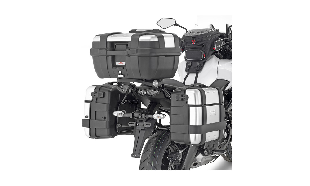 Portavaligie laterale Givi per Monokey/retro fit KawasAKi Versys 650