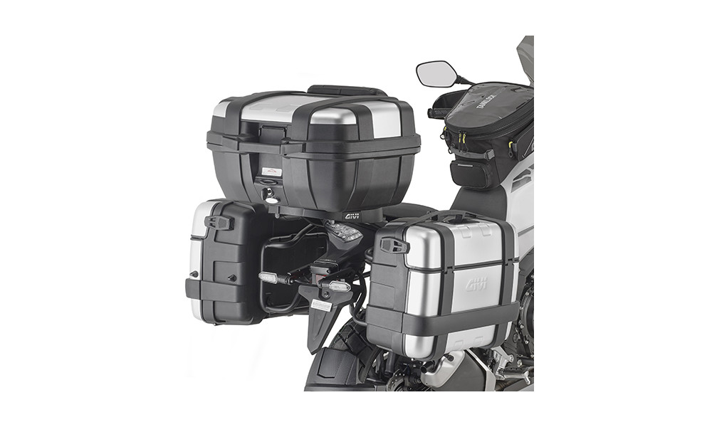 Portavaligie laterale Givi specifico PL ONE-FIT per Monokey Honda NX 500