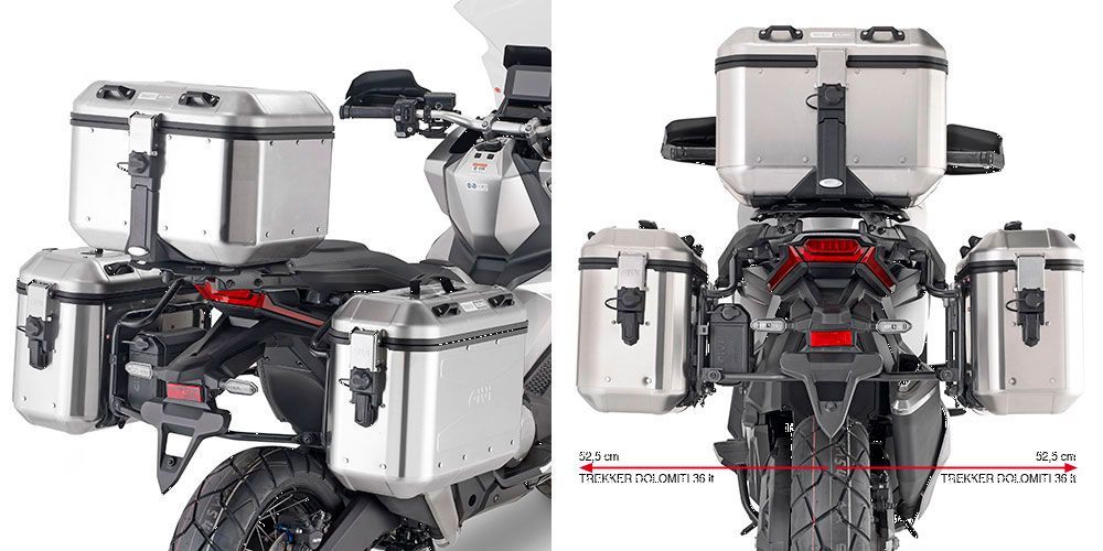 Givi Supports latéraux valise PL ONE-FIT MONOKEY top case Honda X-ADV 750 