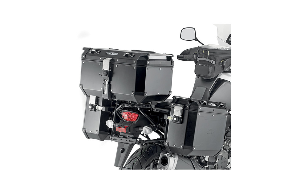 GIVI STAHLROHR-SEITENKOFFERTRÄGER PL ONE-FIT FÜR TREKKER OUTBACK MONOKEY CAM-SID