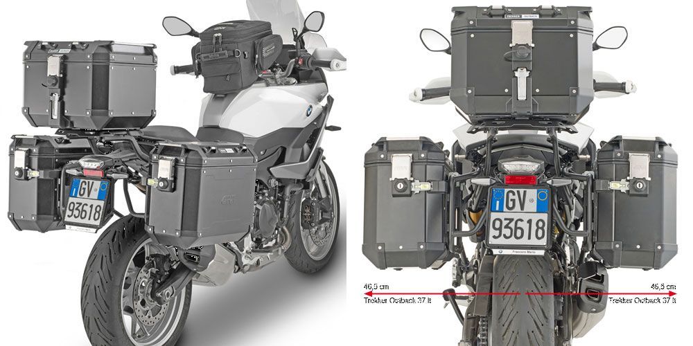 Givi Pannier holder PL ONE-FIT for Monokey CAM-Side for BMW F 900 XR