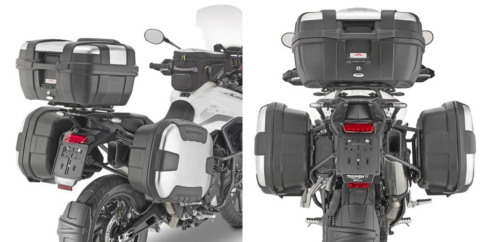 Givi Support lateral PL ONE-FIT valises laterales Monokey Triumph Tiger 90