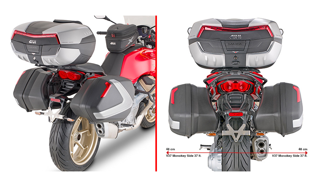 Portavaligie Givi Moto Guzzi v100 mandello