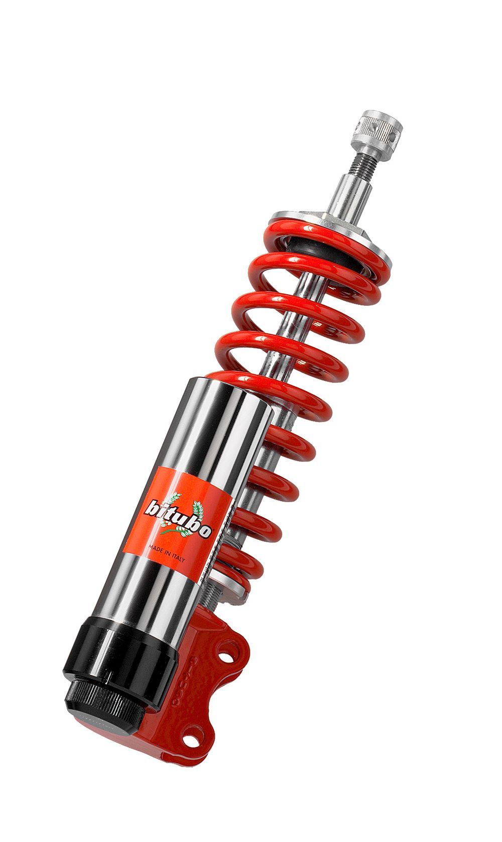 BITUBO MONO SHOCK ABSORBER SINGLE CHAMBER RED COLOR PIAGGIO ZIP 50 SP