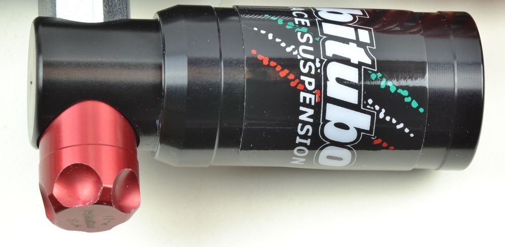 BITUBO MONO SHOCK ABSORBER RED COLOR PIAGGIO VESPA PRIMAVERA 2T