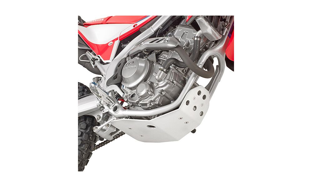 Givi Cubrecarter específico en aluminio satinado y anodizado para Honda CRF 300 L (21)