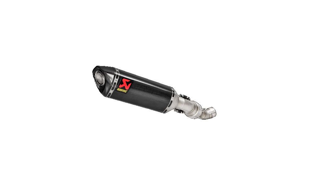 Silencioso de Akrapovic carbon homologado para Aprilia RSV 4