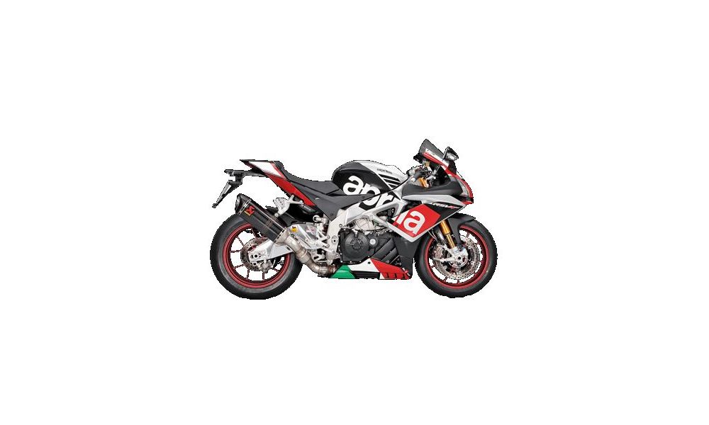 Akrapovic terminale slip on carbonio omologato aprilia rsv 4