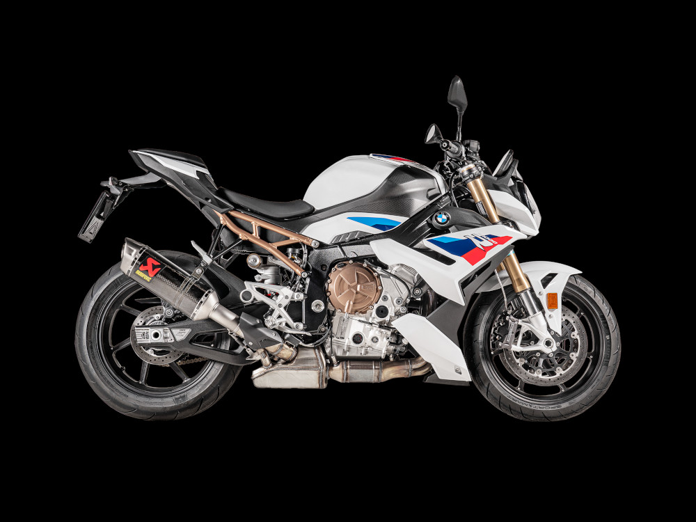 SILENZIATORE NERO AKRAPOVIC PER BMW S 1000 R