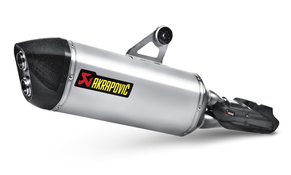 Marmitta akrapovic titanio omologata BMW r 1200 gs