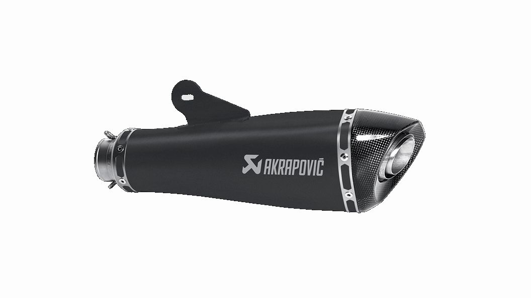 Akrapovic terminale titanio fondello carbonio omologato bmw r ninet