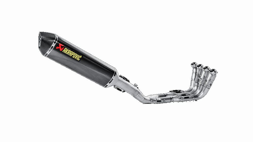 AKRAPOVIC SYSTEME ECHAPPEMENT COMPLÈTEAVEC COLLECTEUR EN ACIER INOXYDABLE POUR BMW K 1300 R/S