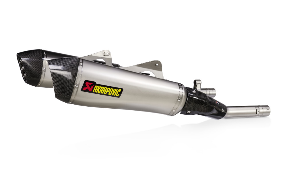 COPPIA SILENZIATORI AKRAPOVIC OMOLOGATI BMW K 1600