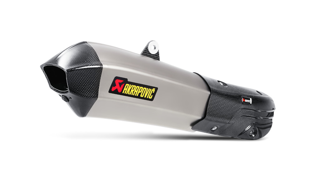 Silencioso de Akrapovic titanio para Ducati Multistrada 1200/1200 S