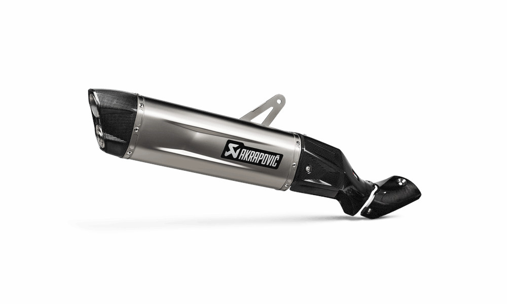 Akrapovic Schalldämpfer aus Titan mit strassezulassung für Honda CRF 1100L Afric