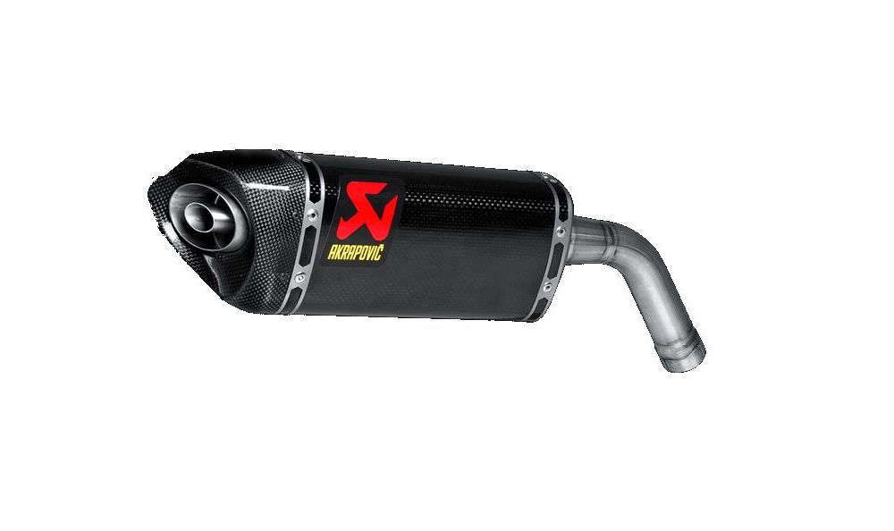 Akrapovic Endschalldämpfer Slip on Carbon , homologiert für Honda MSX 125 / GRO