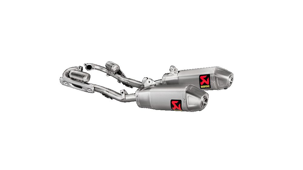 AKRAPOVIC FULL SYSTEM CROSS TITANIUM HONDA CRF 250 R / RX