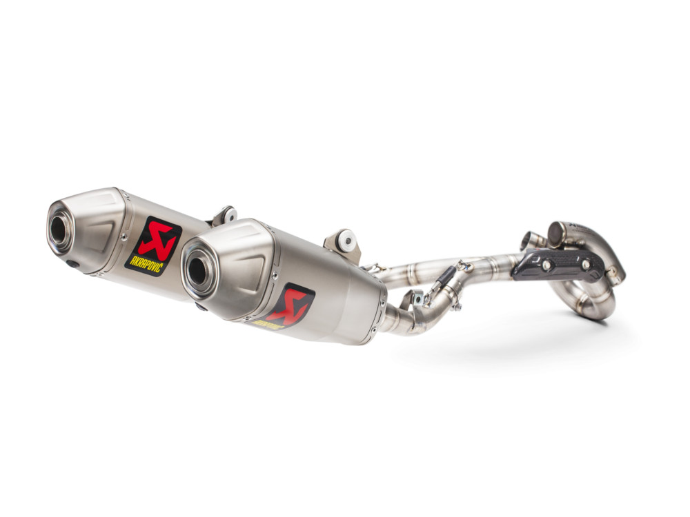 Akrapovic Ligne complete Acier inoxydable pour Honda CRF 450 R 
