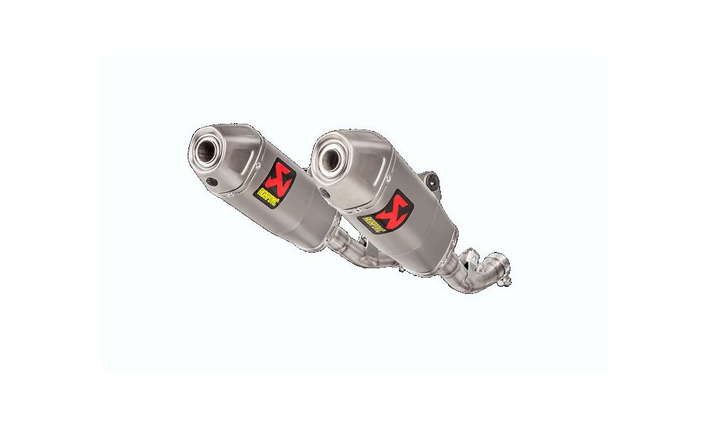 Akrapovic paire de silencieux en titane competition pour Honda crf 450 r 