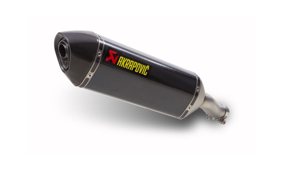 AKRAPOVIC EXHAUST SLIP ON OUTER SLEEVE/CARBON END CAP APPROVED HONDA CB 40