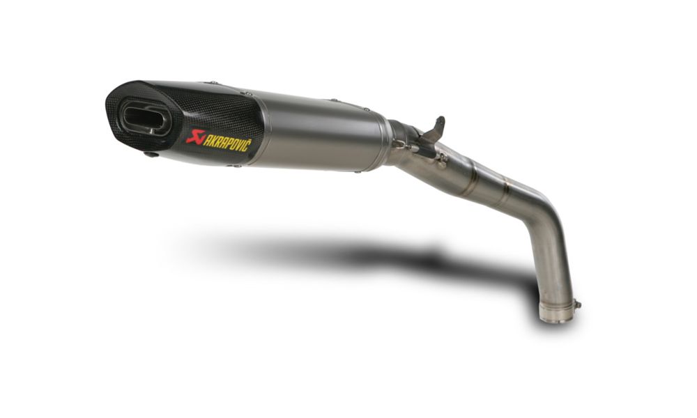 Akrapovic marmitta line fodero in titanio omologato honda cb 600 rr