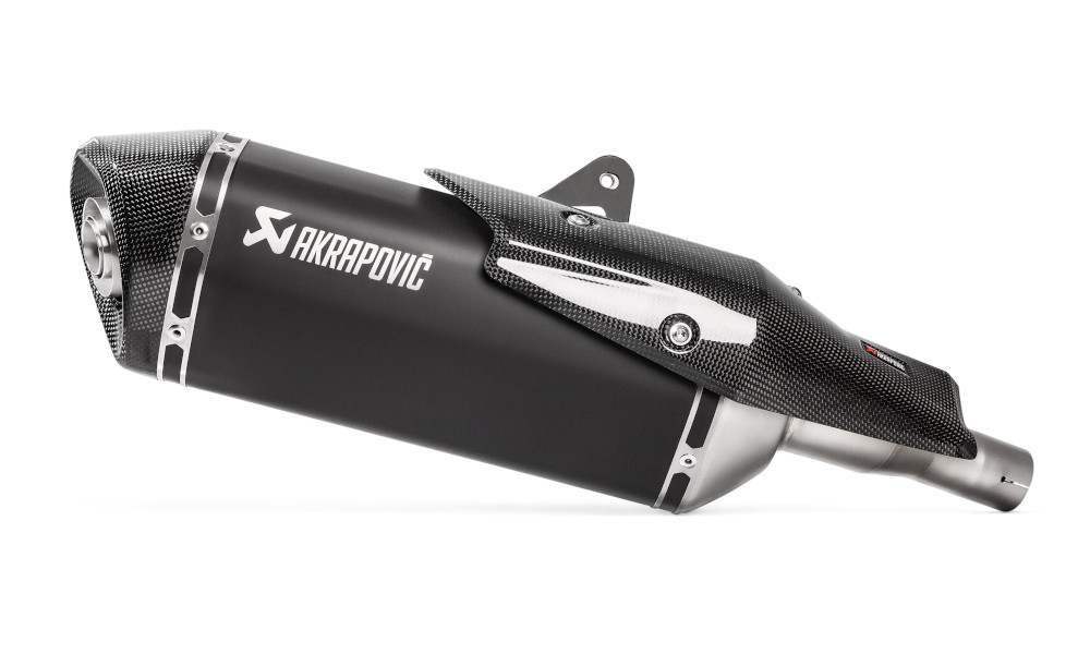 Marmitta akrapovic omologata nera honda x-adv