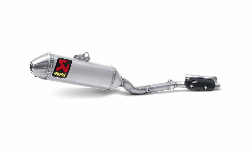 Akrapovic marmitta titanio, 112 db kawasaki kx 250 f