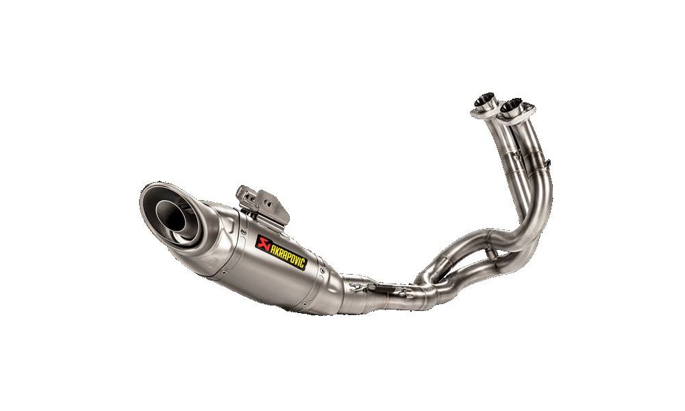 Akrapovic sistema scarico completo terminale titanio kawasaki ninja 650
