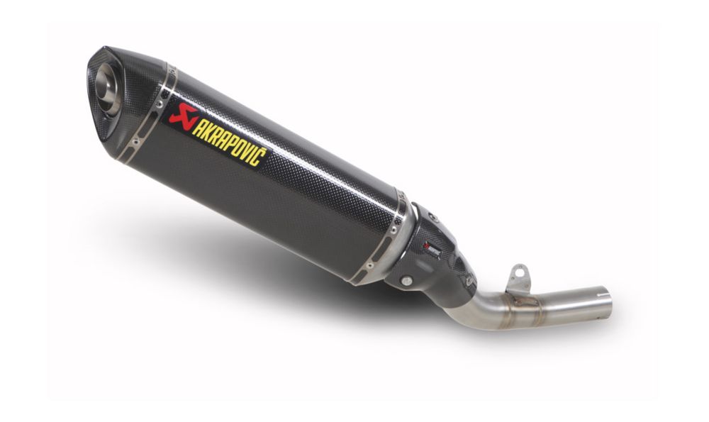 Akrapovic exhaust slip on line carbon approved Kawasaki z 800 power limite