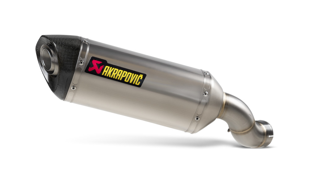 Marmitta akrapovic omologata titanio kawasaki z 900
