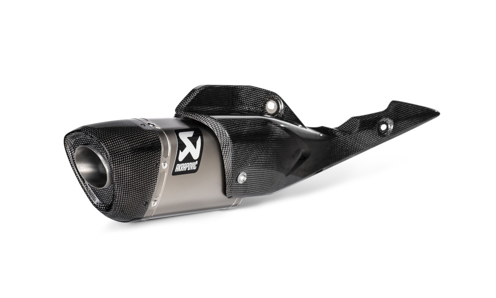 Marmitta akrapovic omologata titanio suzuki katana