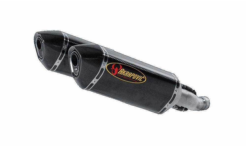 Akrapovic coppia di terminali omologata con suzuki gsx-r 1000