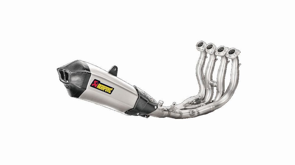 Akrapovic sistema scarico completo terminale in titanio yamaha mt-10