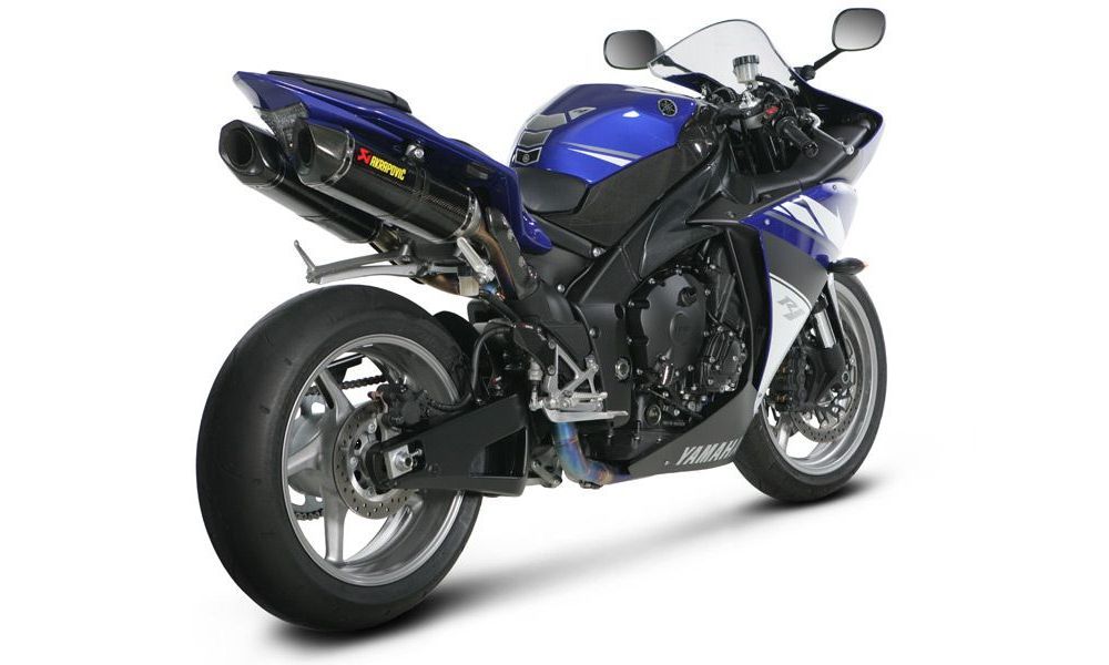 Akrapovic sistema scarico completo titanio yamaha yzf-r11