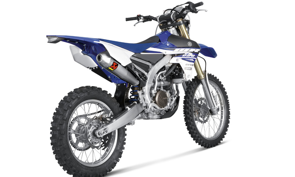 Sistema scarico akrapovic cross yamaha yz 250 f